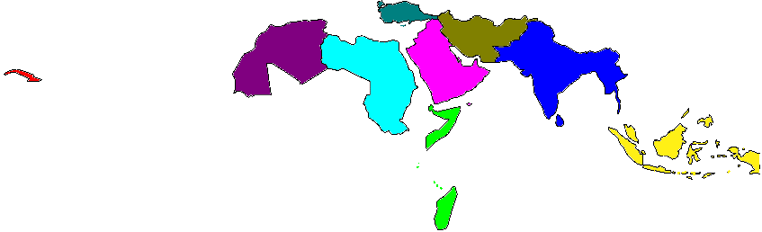 Map of the State of Military Authority